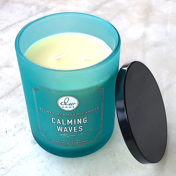DW Home Accents Dw Home Candle Calming Waves 2 Wick Scented New 5